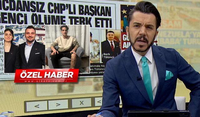 CHP'li başkan genci ölüme terk etti! Canlı yayında sert tepki