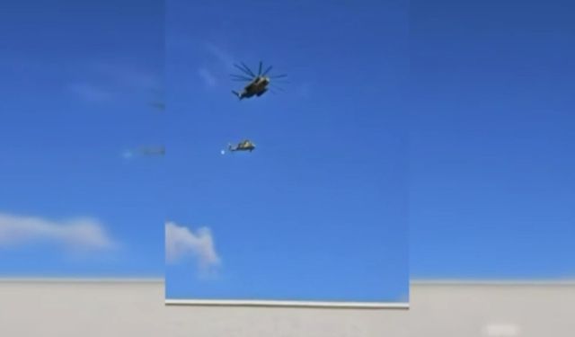 İsrail helikopteri yere çakıldı