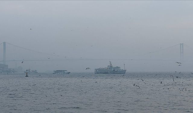 İstanbul'da vapur seferleri iptal edildi!