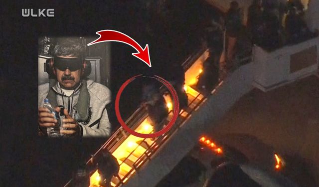 Dünya Maduro'nun bu görüntülerini konuşuyor!