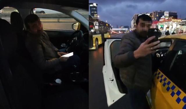 Vicdansızlığın böylesi! Engelli yolcuları taksiden indirdi