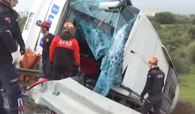 Otobüs şarampole uçtu: Çok sayıda ölü var