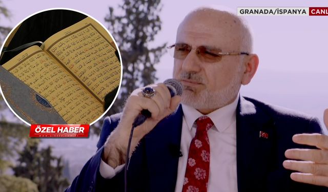 Yeniden diriliş için Kur'an'ı işaret etti