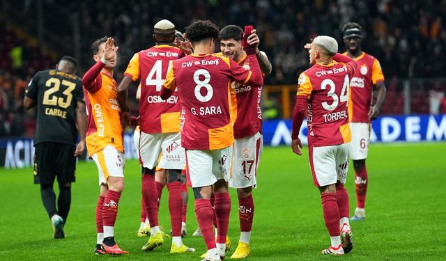 Galatasaray evinde Kayserispor'u rahat geçti