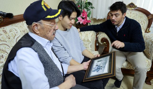 Jinho Jo'dan Kore gazisi Damdam'a vefa ziyareti