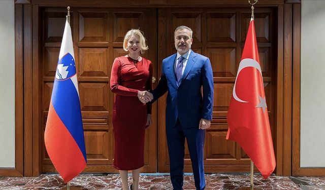 Dışişleri Bakanı Fidan Klakocar Zupancic ile görüştü