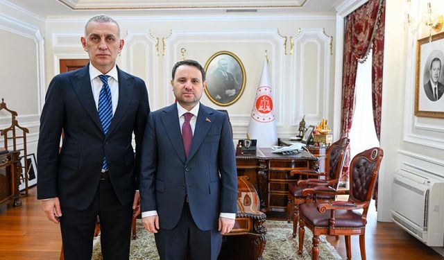 TFF Başkanı'ndan Bakan Gürlek'e ziyaret