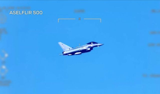 NATO'da ortak görev! Bayraktar TB3 Eurofighter'la uçtu