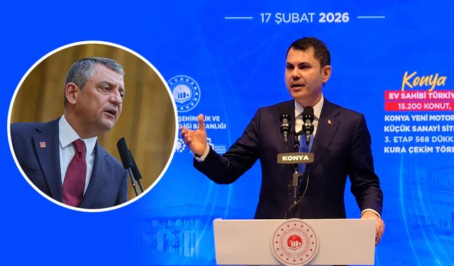 Bakan Murat Kurum'dan Özel'e: Sen de yapsaydın!