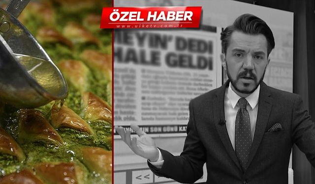 Canlı yayında 'baklava' isyanı! "Bu kadar açgözlü olunmaz!"