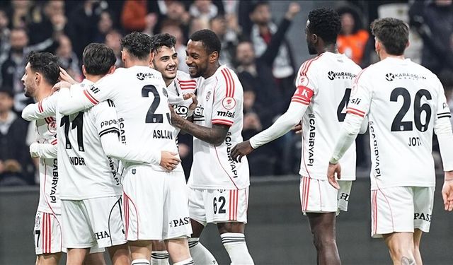 Beşiktaş Çaykur Rizespor'u 4-1 yendi