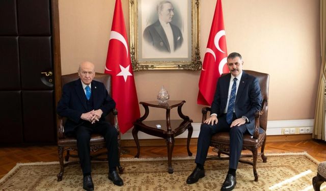 Bakan Çiftçi'den Bahçeli'ye ziyaret