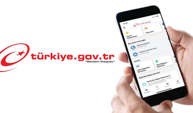 e-Devlet'ten yeni hizmet!