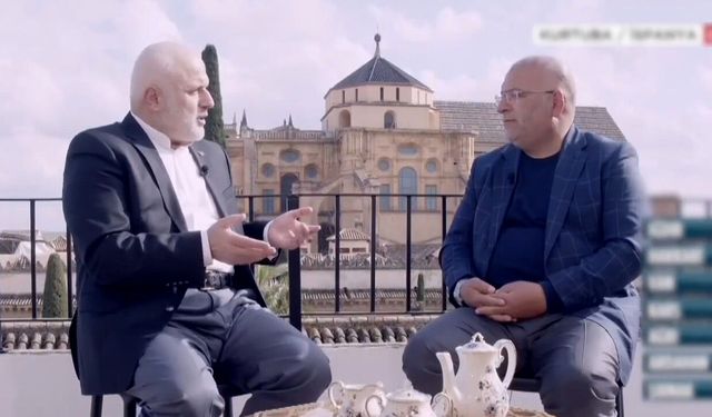 Ülke TV'den Kurtuba Ulu Camii önünde bir ilk