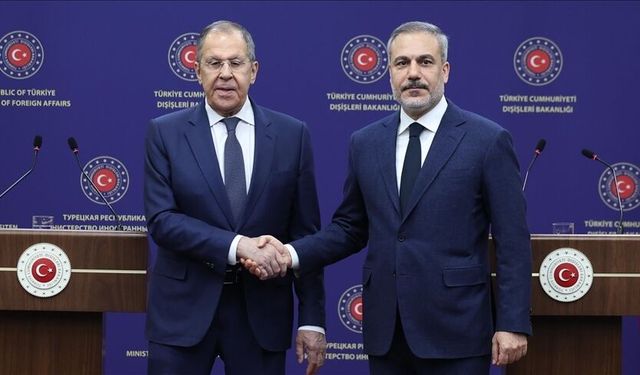 Bakan Fidan, Rus mevkidaşı Lavrov ile görüştü
