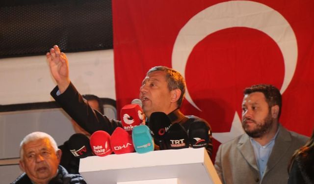 Özgür Özel'den Tanju Özcan sözleri: Gurur duyuyoruz