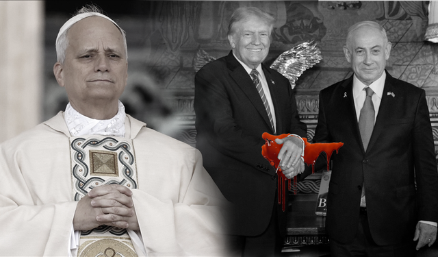 Papa'dan Trump ve Netanyahu'ya uyarı: Elleriniz kan dolu!