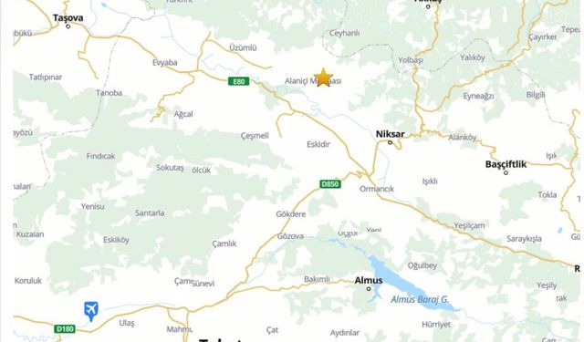 Tokat'ta gece yarısı korkutan deprem!