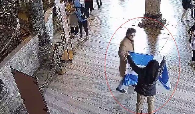 Ayasofya Camii'nde "Bizans" provokasyonu