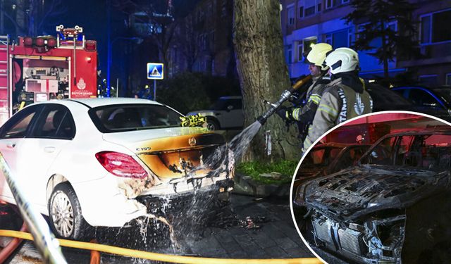 İstanbul'da lüks araçlar alevlere teslim oldu! 100 milyonluk hasar...