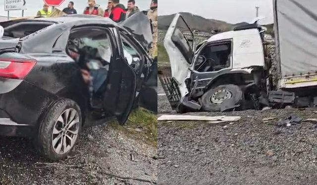 Bitlis'te katliam gibi kaza: 2 ölü 1 yaralı
