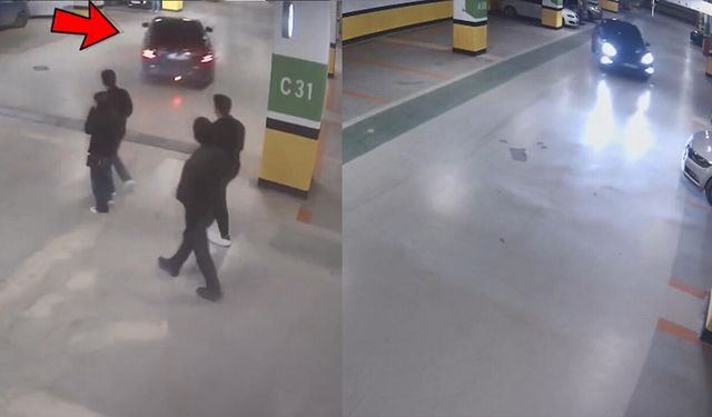 İbretlik ceza! AVM otoparkında drift attılar