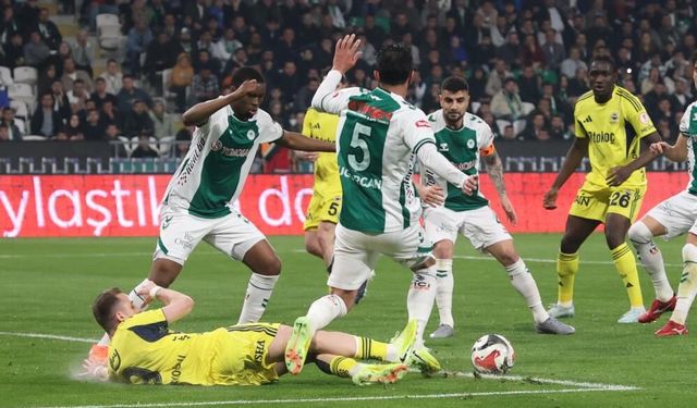 Konyaspor 1-0 Fenerbahçe maç sonucu ÖZET (Ziraat Türkiye Kupası)