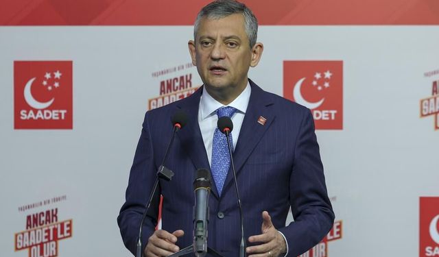 Özgür Özel'in seçim planı! Saadet Partisi'nin kapısını çaldı