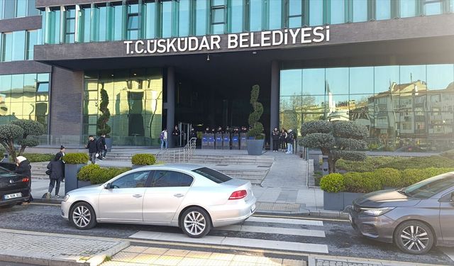 Üsküdar Belediyesi'ne operasyon! Çok sayıda gözaltı