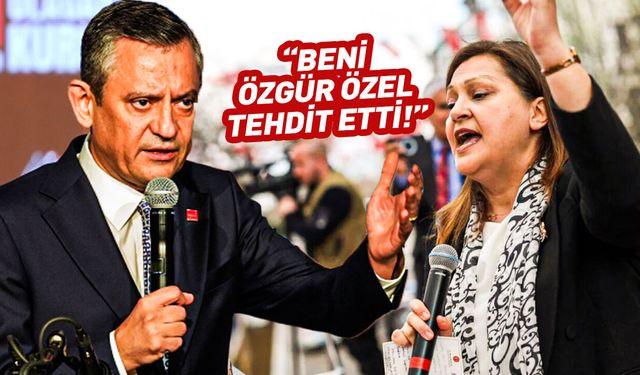 Burcu Köksal AK Parti'ye geçeceğini açıkladı! "Özgür Özel beni tehdit etti"