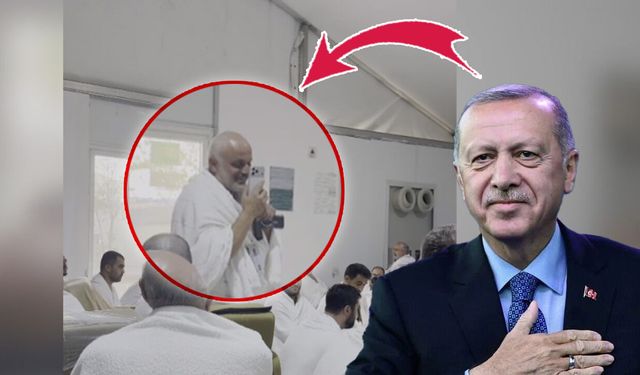 Cumhurbaşkanı Erdoğan, Türk hacılarla telefonda görüştü
