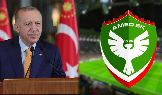 Erdoğan'dan Amedspor'a tebrik! Süper Lig'e Yükseldiler