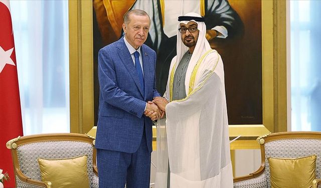 Erdoğan ile BAE Devlet Başkanı arasında kritik görüşme