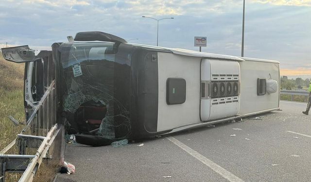 İstanbul-İzmir Otoyolu'nda kaza! Çok sayıda yaralı var