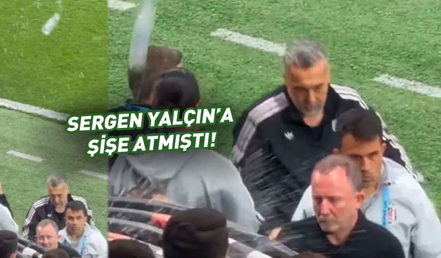 Sergen Yalçın'a şişe atmıştı! Cezası belli oldu