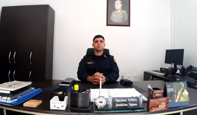 Genç komutan kalbine yenik düştü