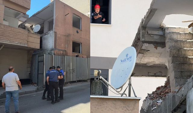 Yıkım esnasında korkunç olay! Zamanla yarıştılar