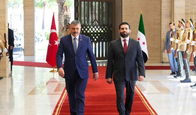 Bakan Mustafa Çiftçi Suriye'de! Dikkat çeken açıklama