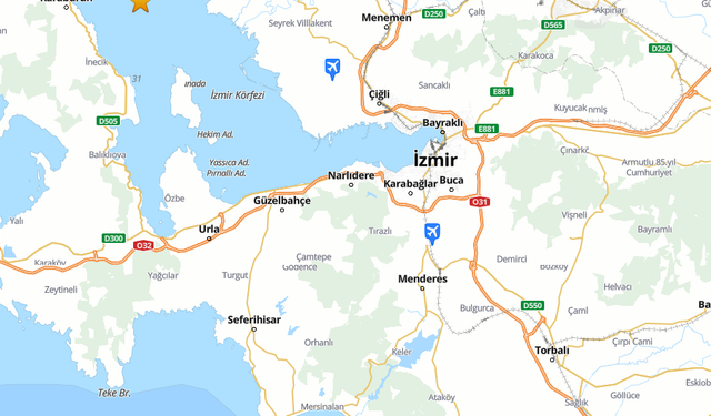 İzmir'de deprem! AFAD duyurdu