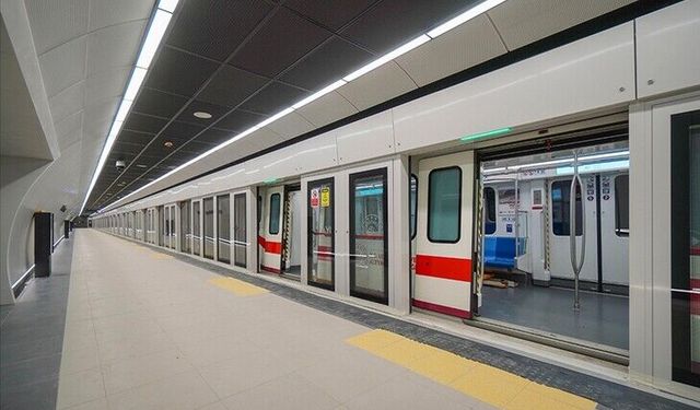 Yeni metro bir günde 10 binden fazla yolcu taşıdı