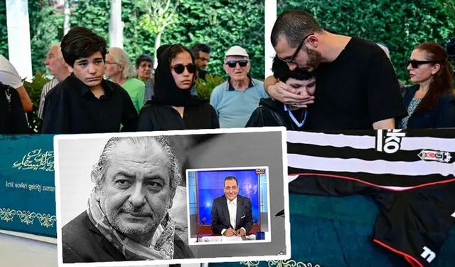 Evlatları tabutun başında ayrılmadı! Reha Muhtar son yolculuğuna uğurlandı