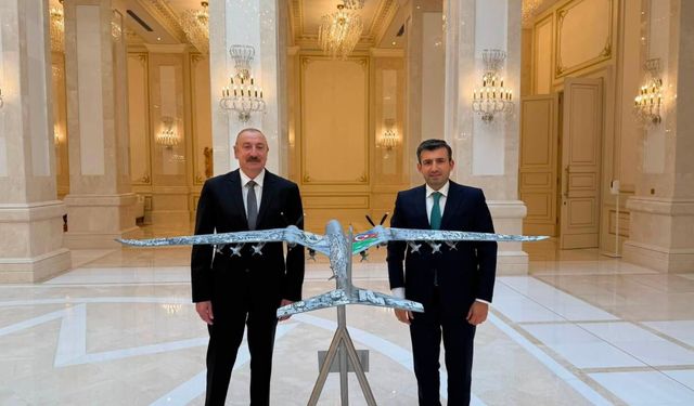 Aliyev, Selçuk Bayraktar'ı kabul etti