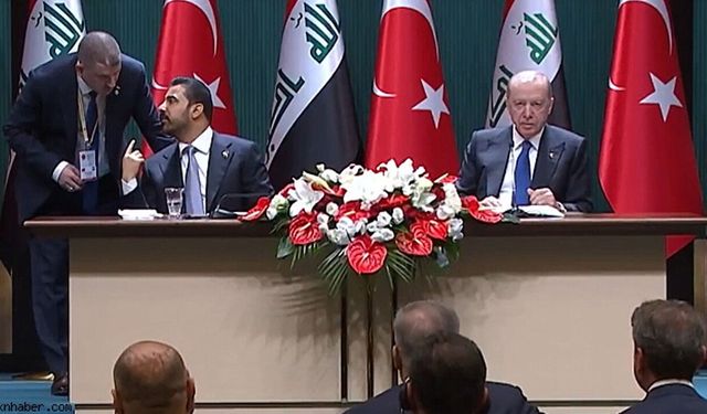 Irak ile Türkiye arasındaki imza töreninde ne yaşandı?