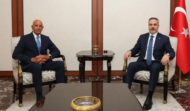 Ankara'da diplomatik temas: Bakan Fidan, Barrack ile bir araya geldi