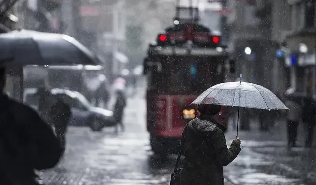 İstanbul için sarı kodlu uyarı