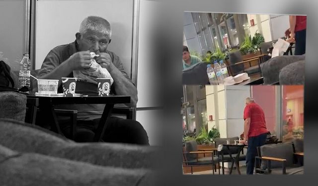 Kayseri Şehir Hastanesi kantininde tepki çeken olay