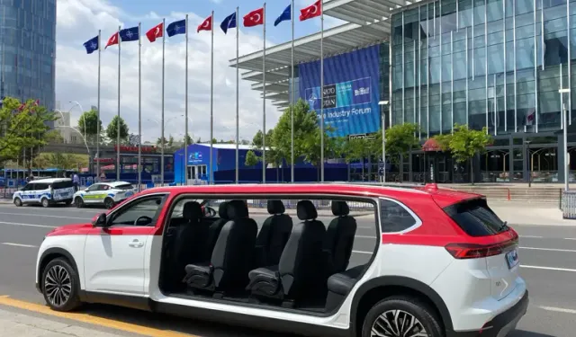 NATO'ya özel Togg limuzin