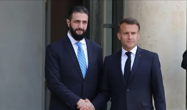 Şam'da Macron'un kaldığı otelin yakınlarında patlama!