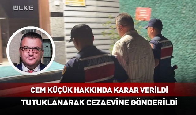 Cem Küçük tutuklandı