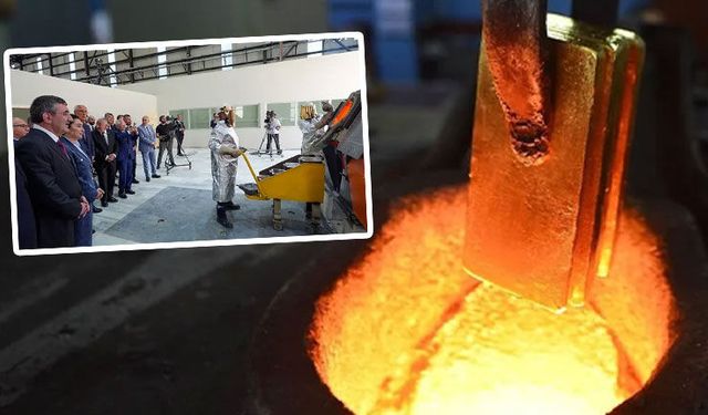 Tonlarca altın üretilecek! Ağrı'da açıldı